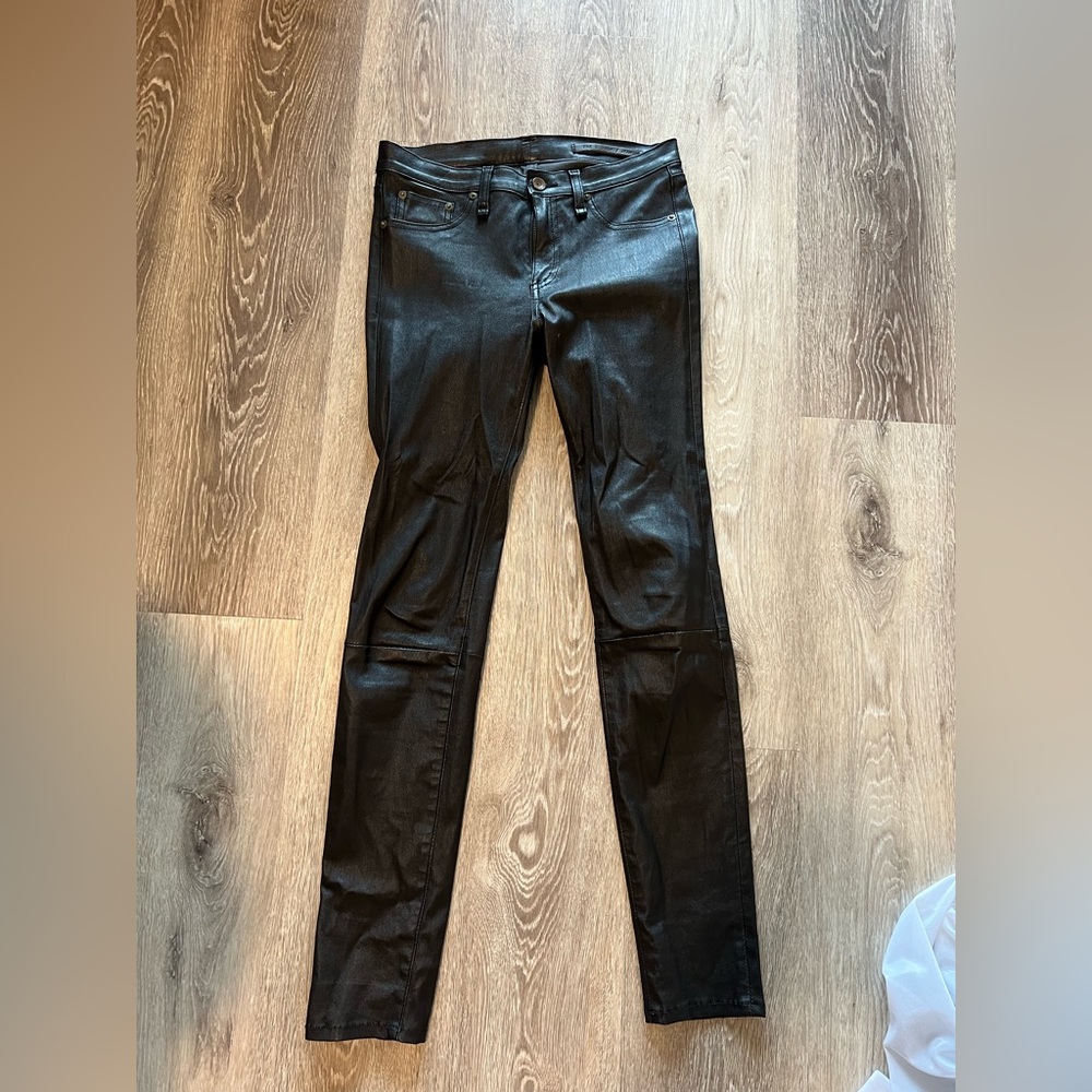 Rag and bone skinny leather pant